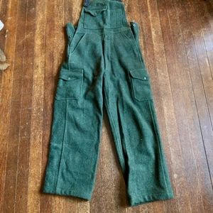 Filson Mackinaw Wool Bibs Overals 32/30